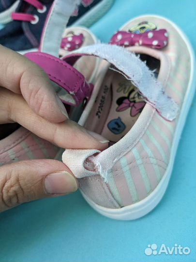 Обувь для девочки кеды балетки 23 р