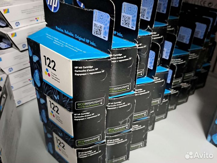Картриджи hp 122 цветной
