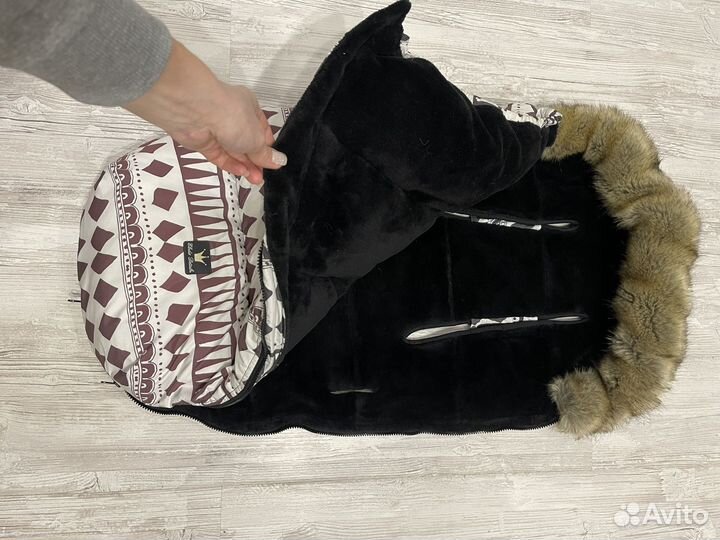 Зимний конверт в коляску elodie details