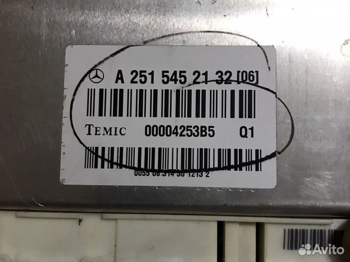 Блок пневмоподвески Мерседес 164