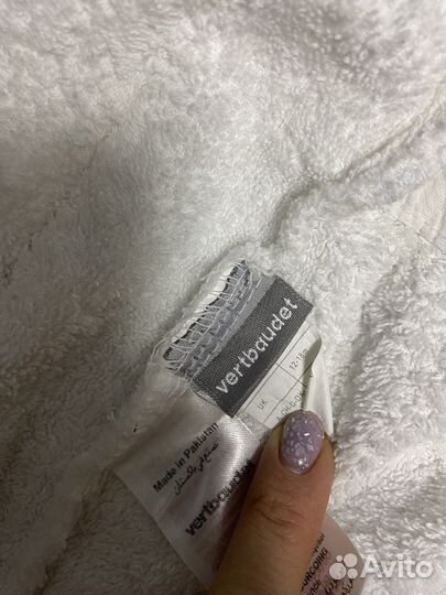 Детский махровый халат 80