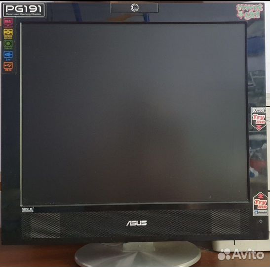 Монитор Asus PG191, Аудиосистема, веб-камера