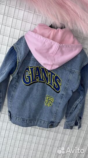 Джинсовая куртка для девочки
