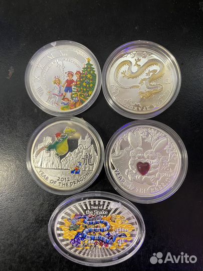 Серебряные монеты