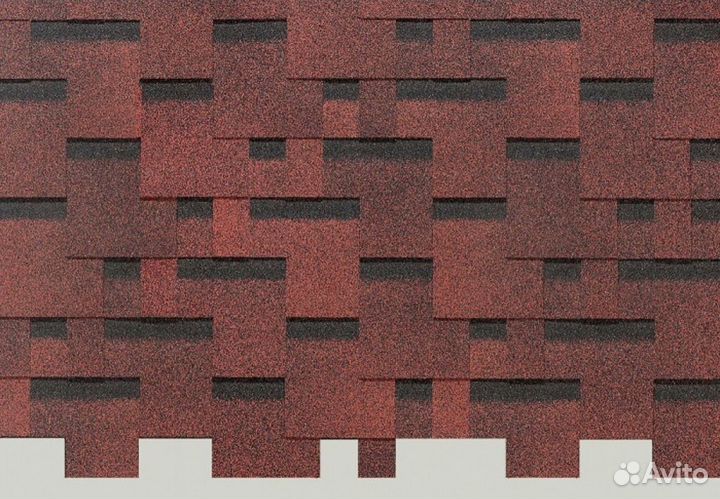 Черепица гибеая Docke Европа Matrix Красный