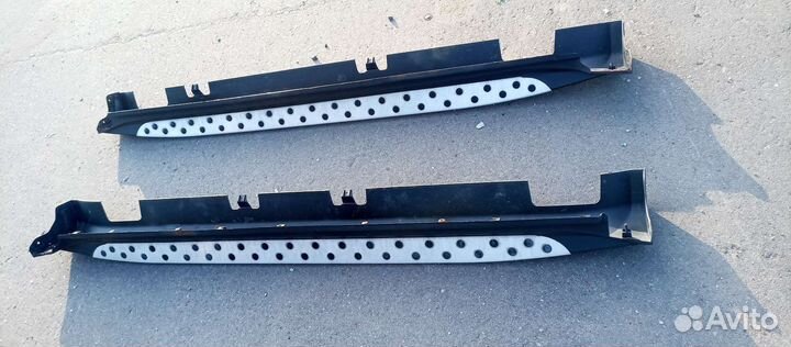 Накладка порога ssangyong action