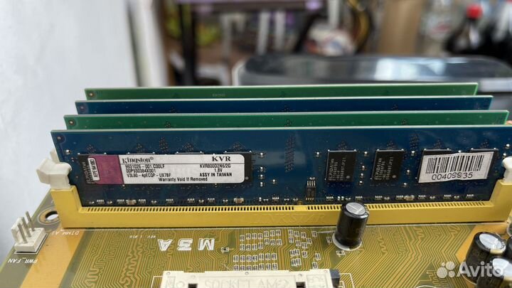 Материнская плата связка Asus M3A + AMD Phenom X4