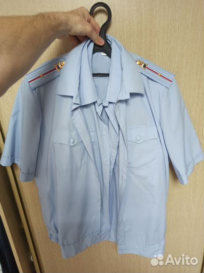 Рубашка сотрудника мвд 52/6 новая