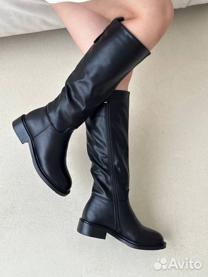 Сапоги трубы зимние