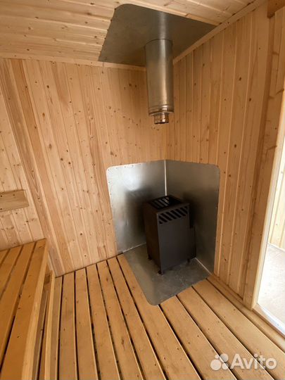 Мобильная баня готовая