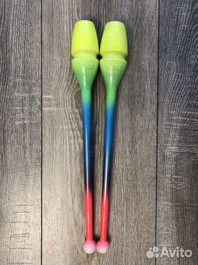 Аэрография обручей и булав