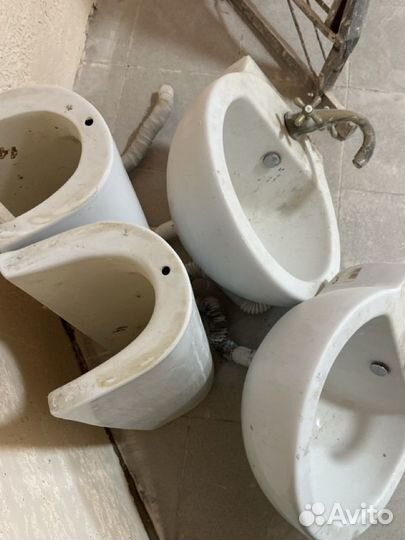 Раковина с пьедисталом Sanita Lux