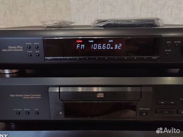 Стерео тюнер sony st-se 520