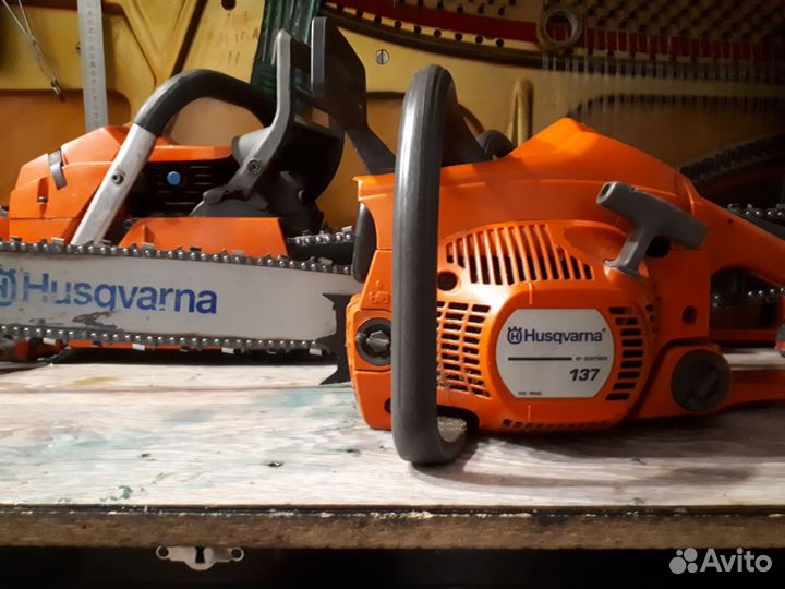 Бензопила хускварна 137