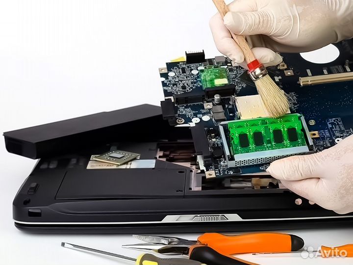 Ремонт ноутбуков, моноблоков, компьютеров, iMac