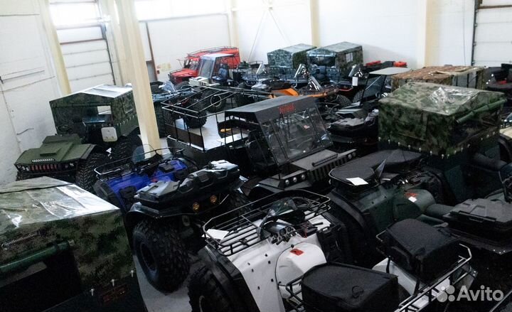 Вездеход переломка Ермак (Снегоболотоход)