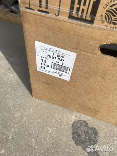 Диски Vossen R15 4/98 Black