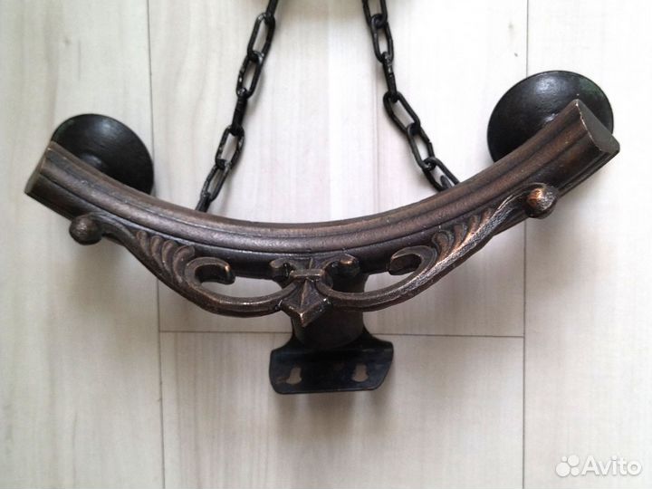 Подсвечник настенный СССР лев