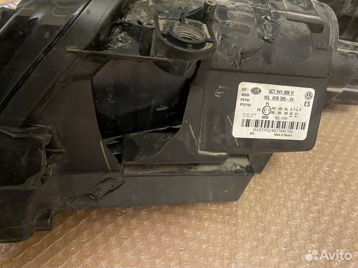 Фары на volkswagen Jetta 6 рест