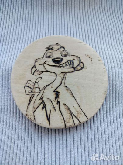 Подставка под горячее из дерева