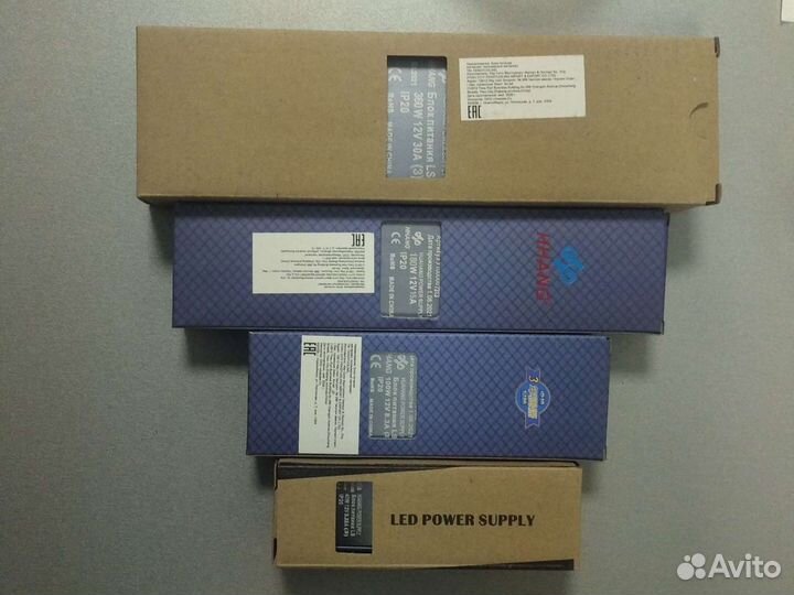 100w 12V 8.5А (195х49х29) мм Блок питания открытый