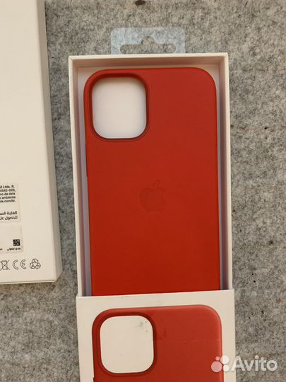 Чехол на iPhone 12 mini оригинал (кожа и силекон)