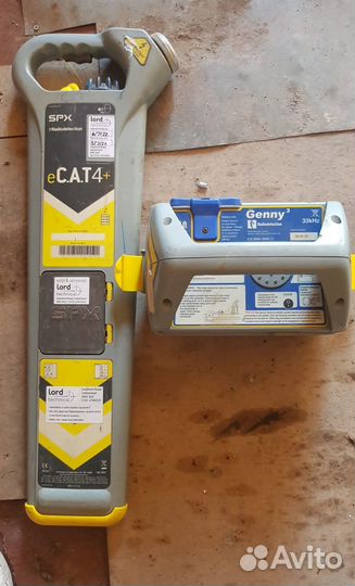 Трассоискатель Radiodetection CAT4+ и Genny3