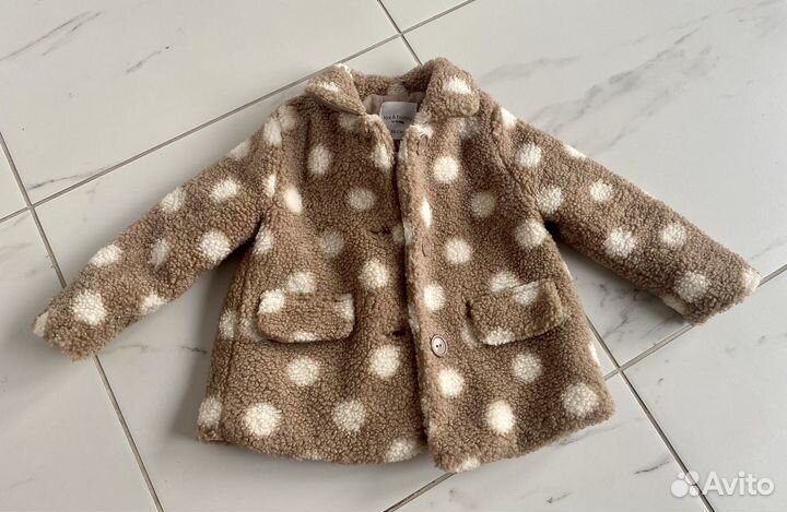 Шубка на девочку 86