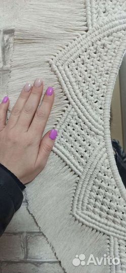 Зеркало в рамке Макраме