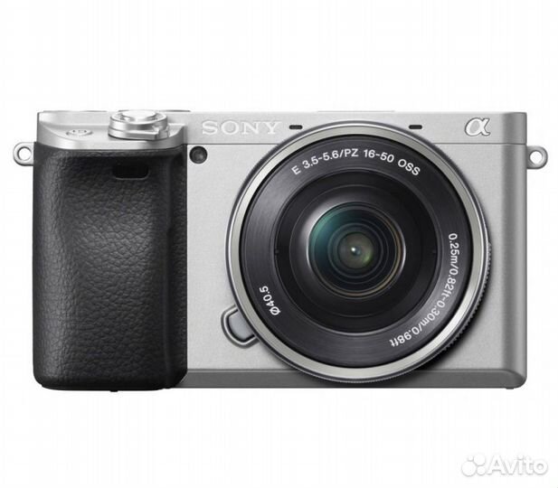 Sony alpha - ilce A6400 KIT 16-50 silver (новый)