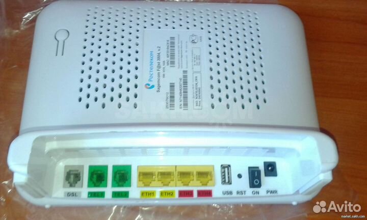 Sagemcom Fst 3804 v2 голосовой VoIP-шлюз, роутер