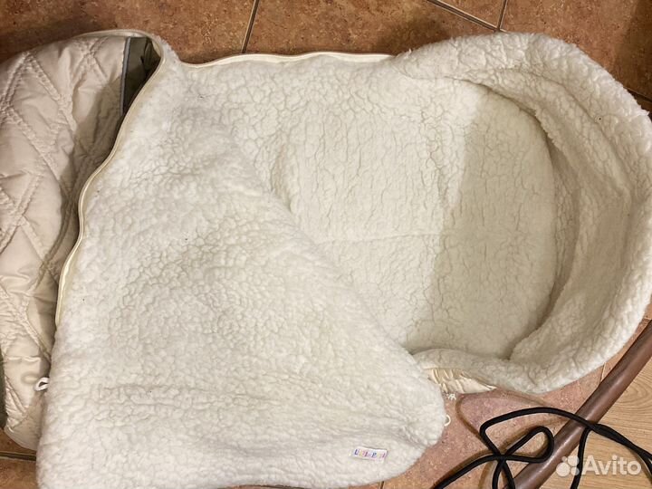 Зимний конверт в коляску