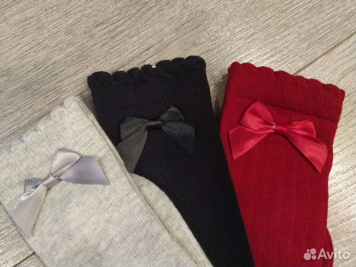 Гольфы с бантиком