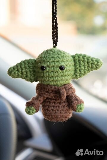 Подвеска в машину Малыш Йода Грогу Мандалорец