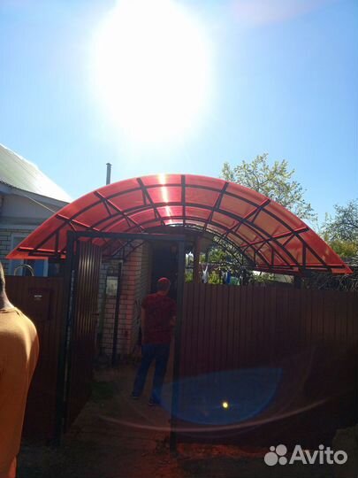 Навес арочный