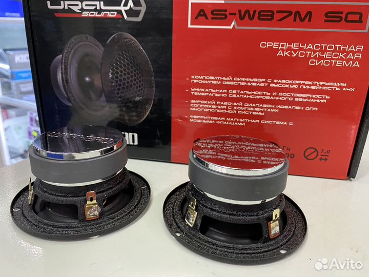 Среднечастотная акустика aural AS-W87M SQ