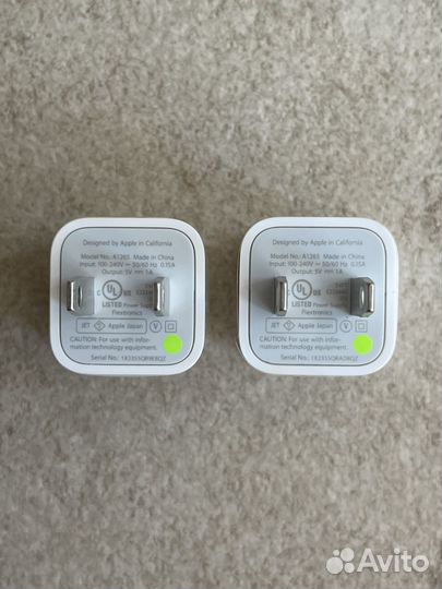 Блок питания A1265 USB 5v 1a Apple USA iPhone