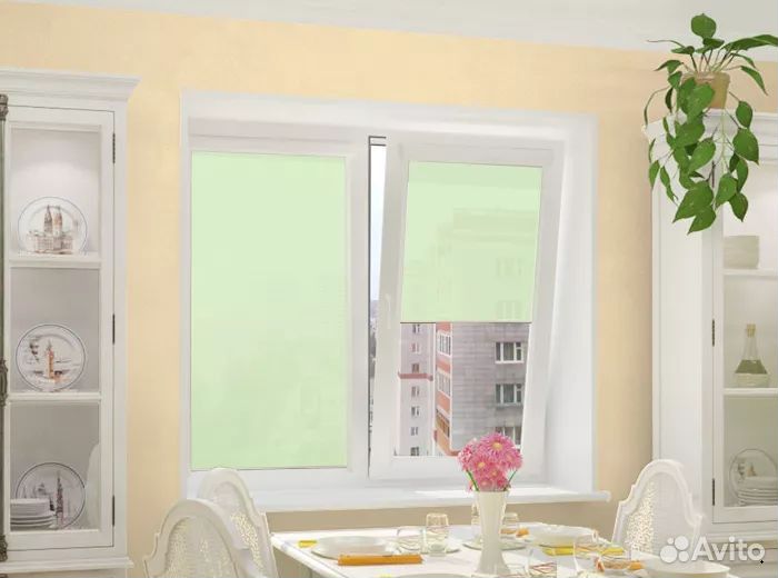 Рулонные шторы жалюзи (день-ночь)