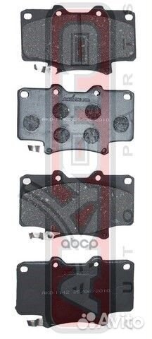 Колодки тормозные дисковые передние AKD1142 akyoto