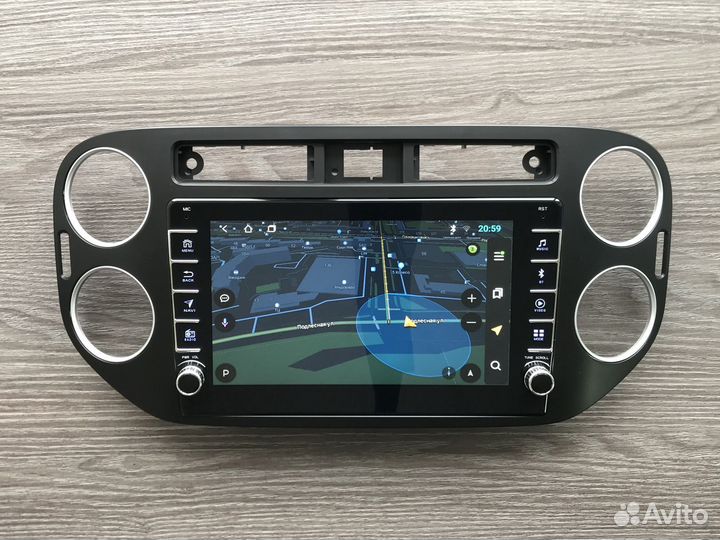 Магнитола Volkswagen Tiguan 1 + физические кнопки