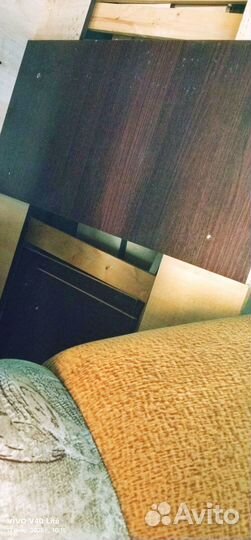 Двухъярусная кровать бу с матрасами