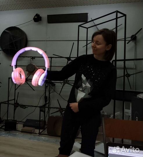 Голографический вентилятор 42 см