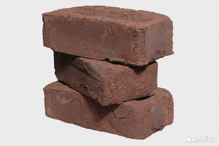 Кирпич Петровский штандарт ручная формовка Бордо
