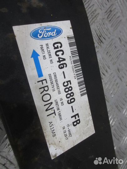 Полурессора задняя ford GC46-5889-FB