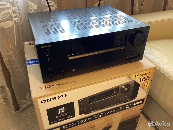 Ресивер 4K Onkyo TX-NR686 (Dolby Atmos / DTS X)