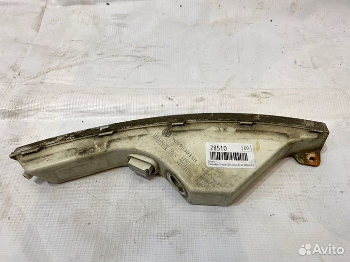 Указатель поворота в бампер левый белый Volkswagen