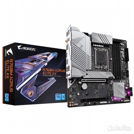 Материнская плата Gigabyte B760M aorus elite AX