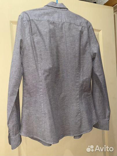 Рубашка с длинным рукавом на мальчика подростка