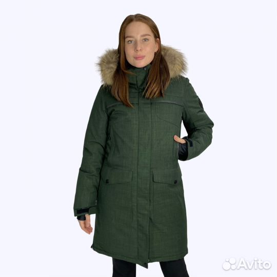 Повседневная зимняя женская парка Azimuth