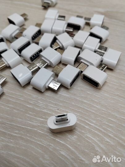 Переходник адаптер OTG, Micro Usb (30 штук)